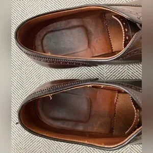 13D Alden 9084 Cigar Shell Cordovan Medallion Tip Bal Horween USA Alden 9084 Cigar Shell Cordovan Medallion Tip Bal | Alden  main image 3